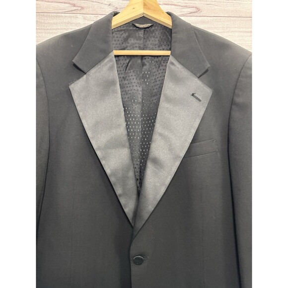 Vintage Bliss Blass Men's Wool Blazer 100% Pure Wool Large/XL Elegant Wear - Picture 4 of 16